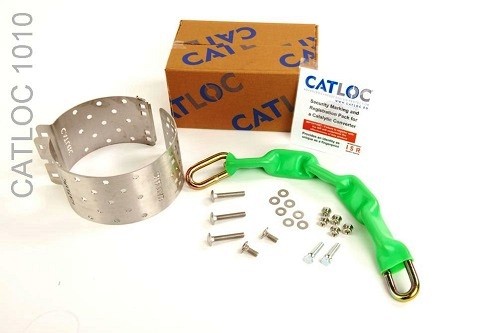 Catalytic convertor protector & anti-theft device (image for) Catalytic convertor protector & anti-theft device