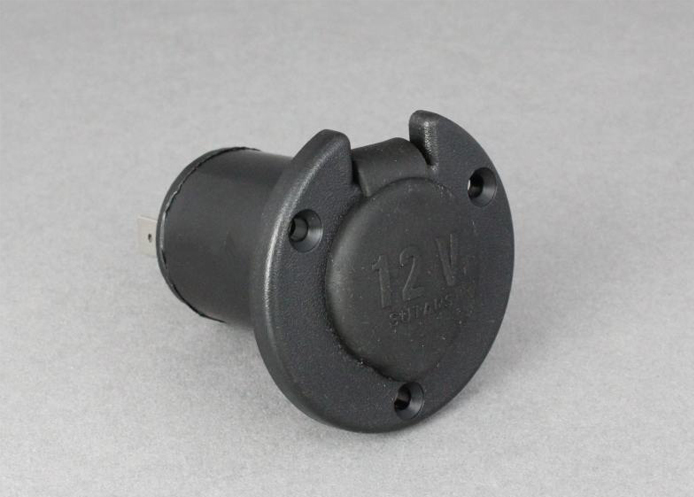 (image for) HD Recessed Power Socket Round - 12V 16A Max