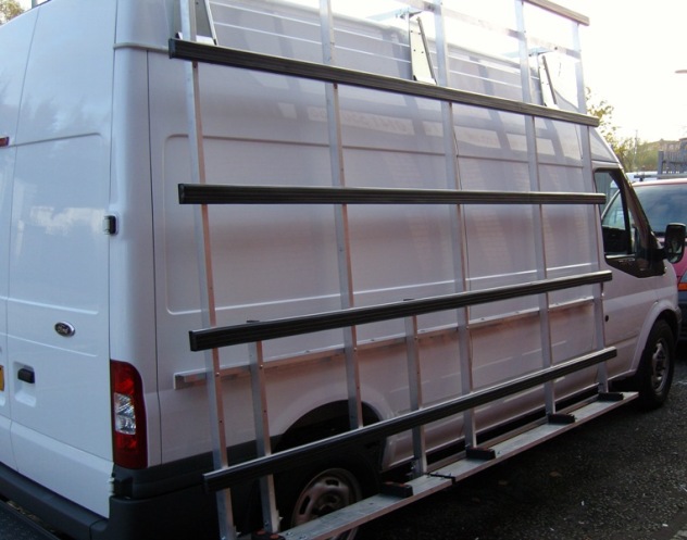 (image for) Berlingo (18-on) L1/L2 H1 - Aluminium Glass Rack (LxH) 1800x1500