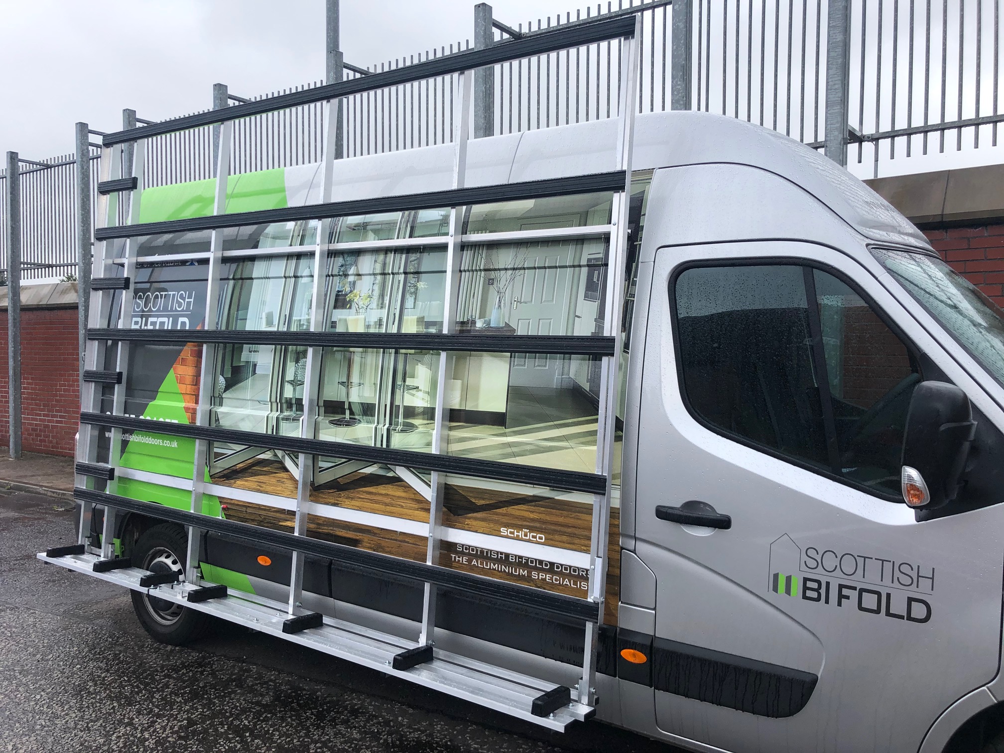 Master (10-24) L3 - Aluminium Glass Rack (LxH) 3500 x 2500 (image for) Master (10-24) L3 - Aluminium Glass Rack (LxH) 3500 x 2500