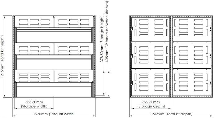(image for) Custom Aluminium Racking