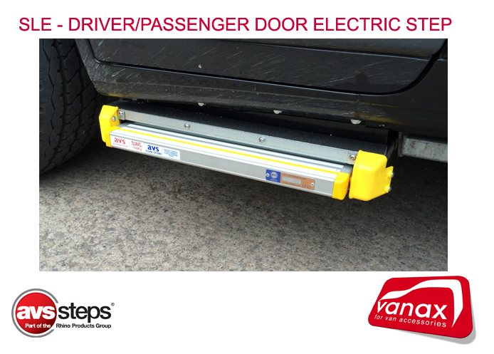 (image for) 450mm SLE Electric Cassette Step - Cab door - DRIVER