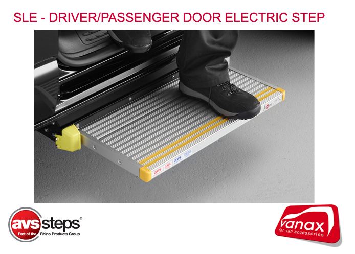 (image for) 450mm SLE Electric Cassette Step - Cab door - BOTH