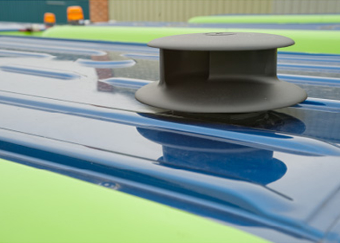 (image for) Flettner TCX-2 - Roof Vent Black