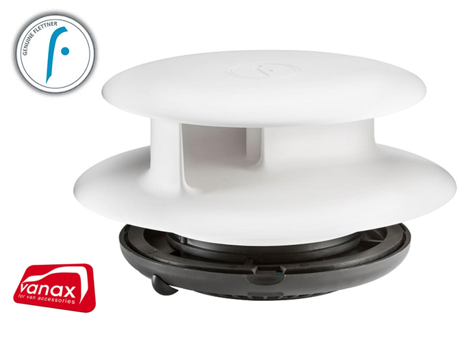 Flettner TCX-2 - Roof Vent White (image for) Flettner TCX-2 - Roof Vent White