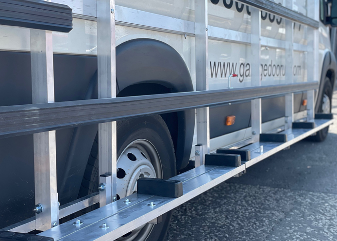 (image for) Dispatch (16-on) L3 H1 - Aluminium Glass Rack (LxH) 2500x2000