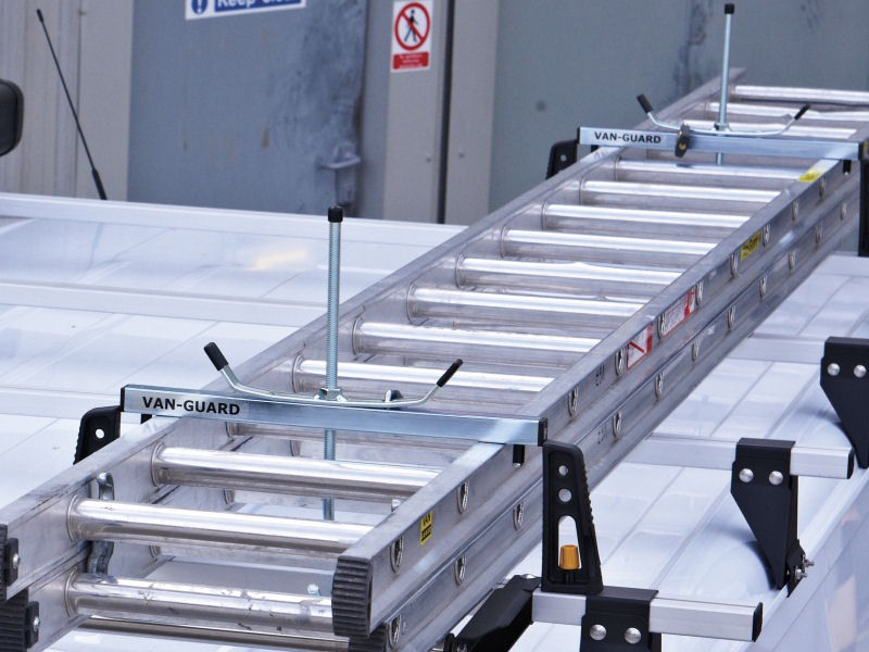 (image for) Universal lockable ladder clamps incl padlocks