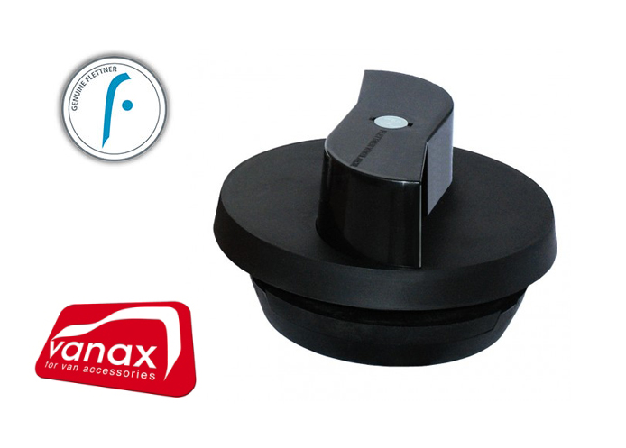 Flettner 2000 Roof vent - Black (image for) Flettner 2000 Roof vent - Black