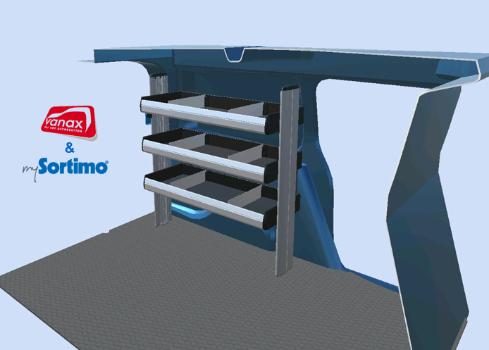 (image for) L2 H1 - Quick Quote Nearside Racking - Basic Spec