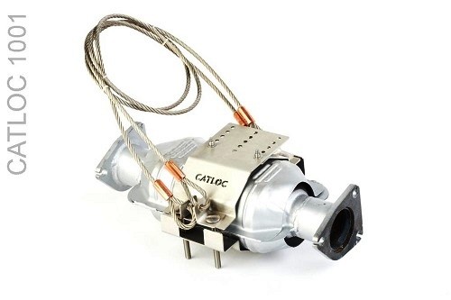 Catalytic convertor protector & anti-theft device (image for) Catalytic convertor protector & anti-theft device