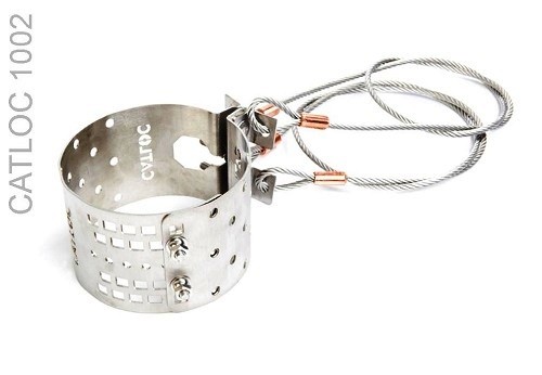 (image for) Universal catalytic convertor protector & anti-theft device 1002