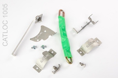 (image for) Catalytic convertor protector & anti-theft device