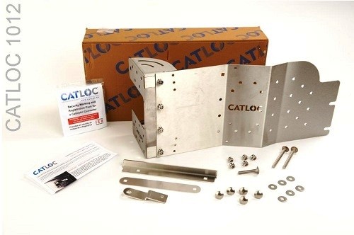 Catalytic convertor protector & anti-theft device (image for) Catalytic convertor protector & anti-theft device