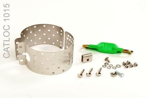 Catalytic convertor protector & anti-theft device (image for) Catalytic convertor protector & anti-theft device