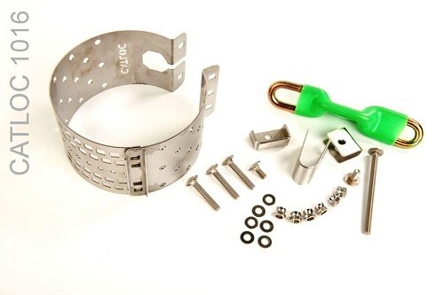 (image for) Catalytic convertor protector & anti-theft device