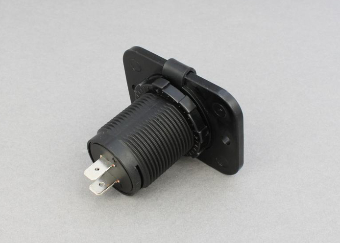 (image for) 12v / 24v Recessed Twin USB Power Socket (5V 2.1A)