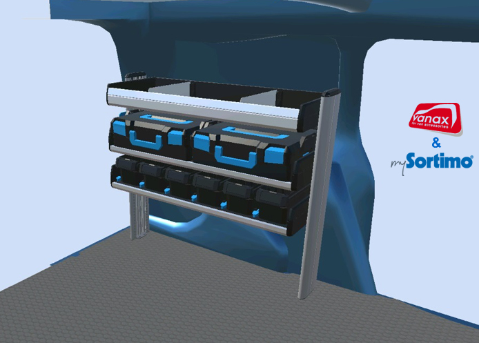 (image for) L2 H1 - Quick Quote Nearside Racking - Standard Spec