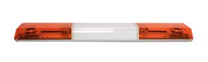 (image for) Vision Alert 54" - 2 Halo Round Modules Lightbar Amber 12 Volt
