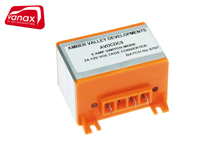 (image for) Voltage Converter - 24V to12V - 5 amp continuous load