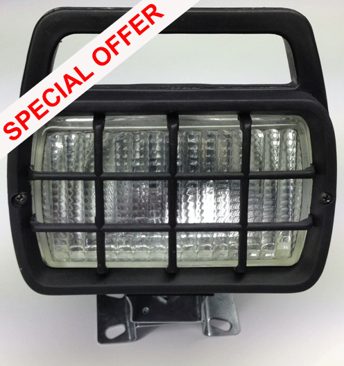 (image for) Worklamp 178 X 230mm rectangular - Halogen - 12/24V