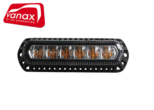 (image for) 6 x LED Amber Flashing Warning Light