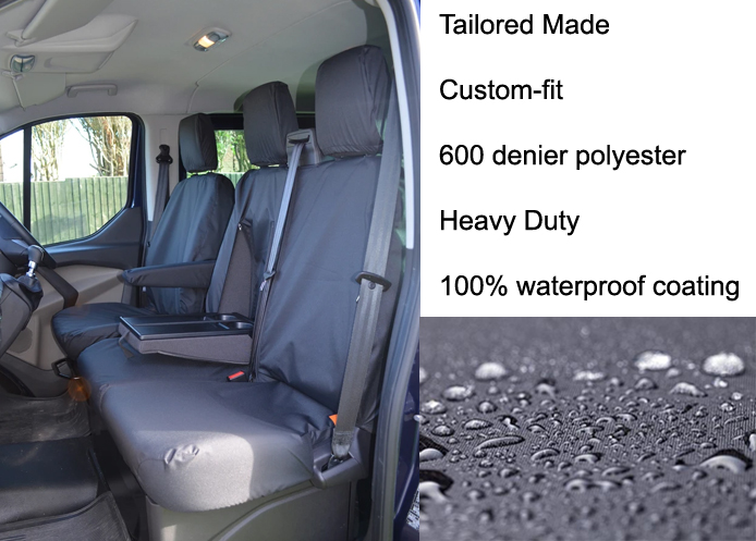 (image for) Driver & Double Passenger with Worktray - Black