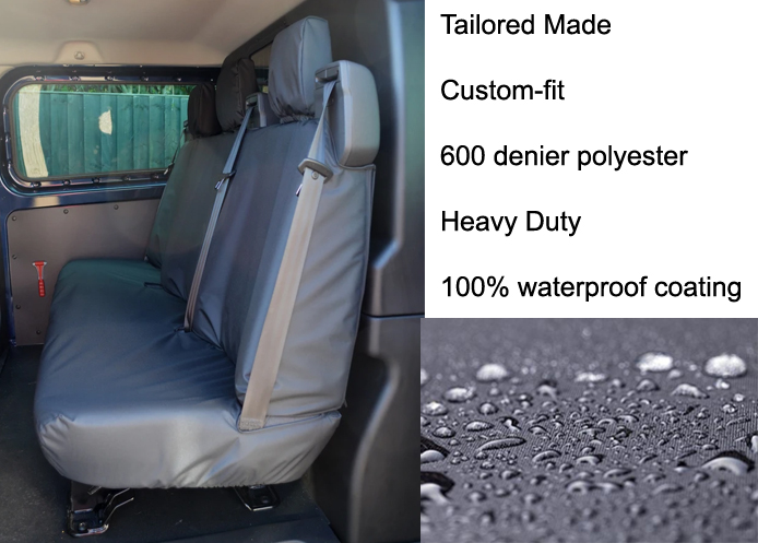 (image for) DCIV - Tailored Rear Bench - Triple - Black