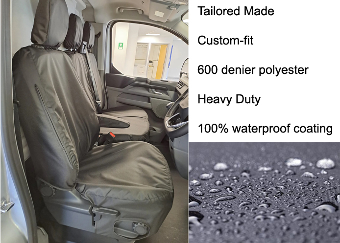 (image for) Driver & Double Passenger with Worktray - Black