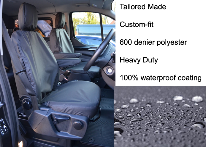 (image for) Tailored Driver & Single Passenger Seat - Black