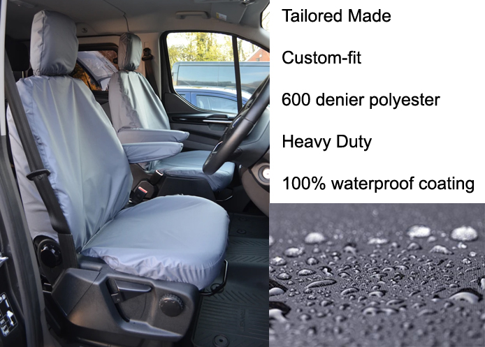 (image for) Tailored Driver & Single Passenger Seat - Grey
