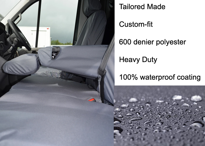 Tailored Driver & Double Passenger - Folding - Grey (image for) Tailored Driver & Double Passenger - Folding - Grey