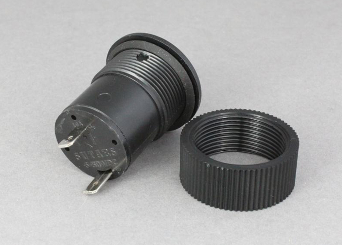 (image for) HD Panel Mount Cigar Lighter Power Socket - 12V 16A Max