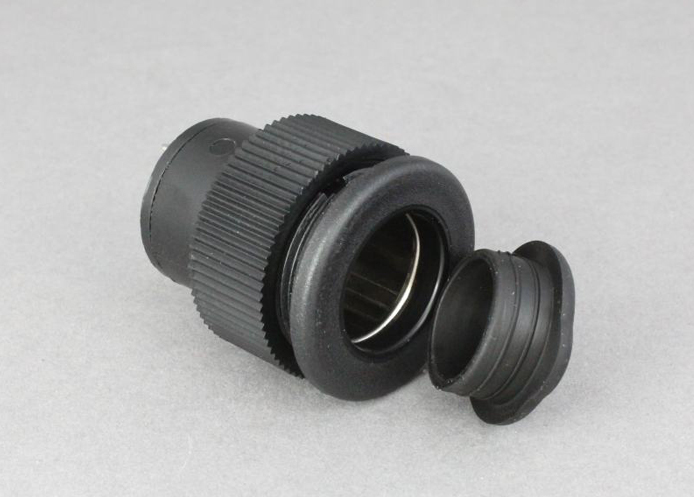 (image for) HD Panel Mount Cigar Lighter Power Socket - 12V 16A Max