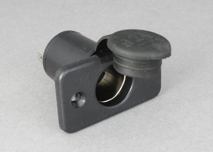(image for) HD Recessed Power Socket Rectangular - 12V 16A Max