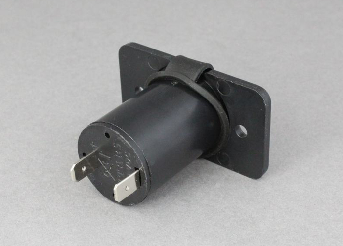 (image for) HD Recessed Power Socket Rectangular - 12V 16A Max