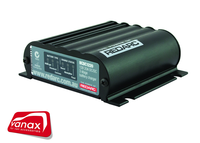 (image for) REDARC BCDC1220 DC Battery-to-Battery Charger 12V 20A