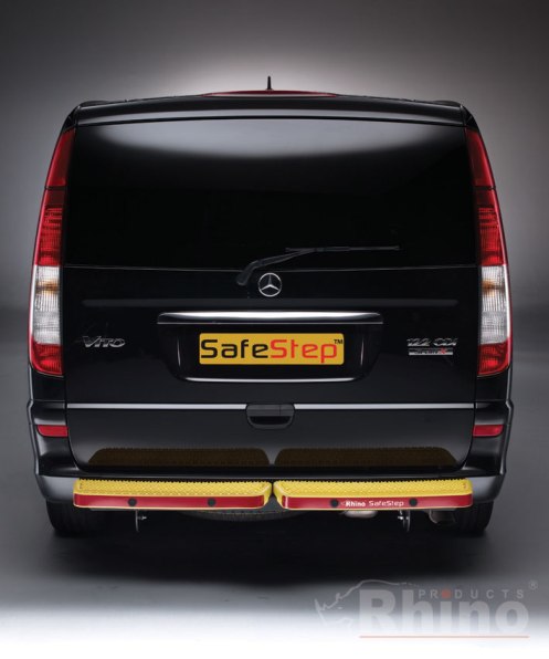 (image for) Maxus Deliver 9 - Twin step yellow - with reverse sensors