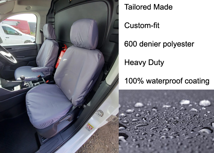 Tailored - Driver & Single Passenger - Grey (image for) Tailored - Driver & Single Passenger - Grey