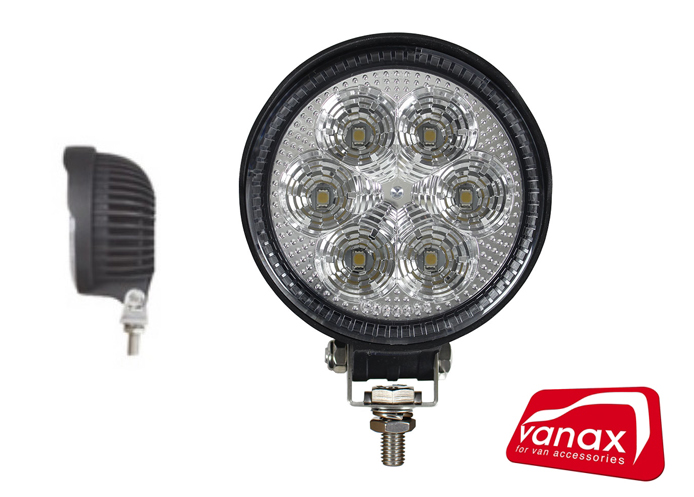 (image for) 1300 lumens - LED Worklamp - 6 LEDs - 115mm diameter