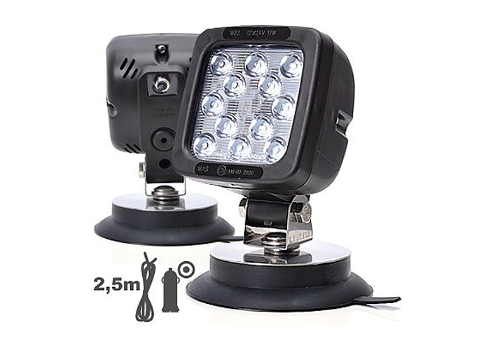 (image for) 1750 lumens - Magnetic switched LED Worklamp - 101x160x129mm