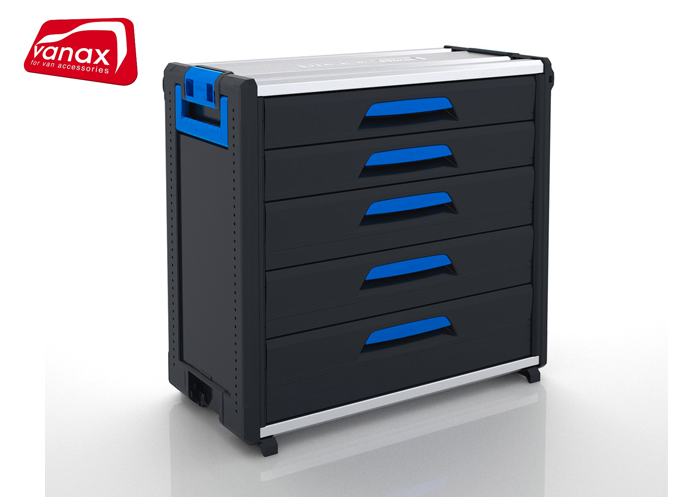 (image for) WorkMo 34-750 with 5 drawers