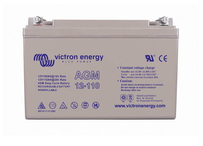 (image for) Victron AGM 110Ah - Deep Cycle Battery