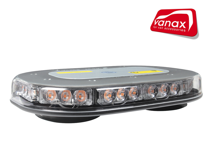 (image for) 245mm (9 1/2") - Magnetic Low Profile mini lightbar