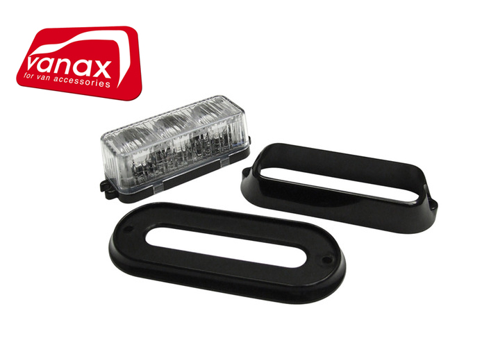 (image for) 3 x LED Amber Flashing Warning Light (Diablo II)