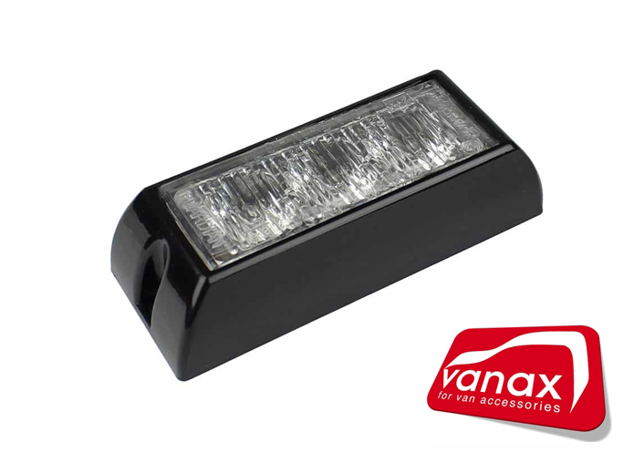 (image for) 3 x 1 Watt LED Amber Flashing Warning Light IP67 rated