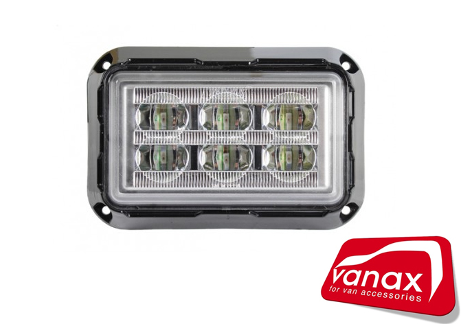 (image for) LED Strobe Amber Flashing Warning Light - (ECE R10)