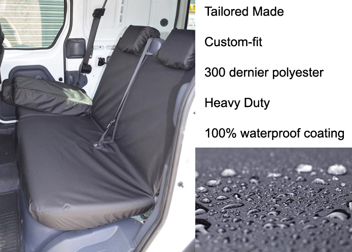 (image for) Crew Van - Rear Single and Double Passenger - Black