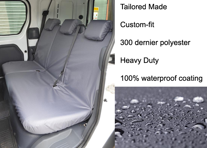 (image for) Crew Van - Rear Single and Double Passenger - Grey