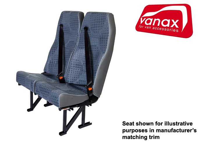 (image for) High back double with 3pt seat belt, M1/N1 Tested