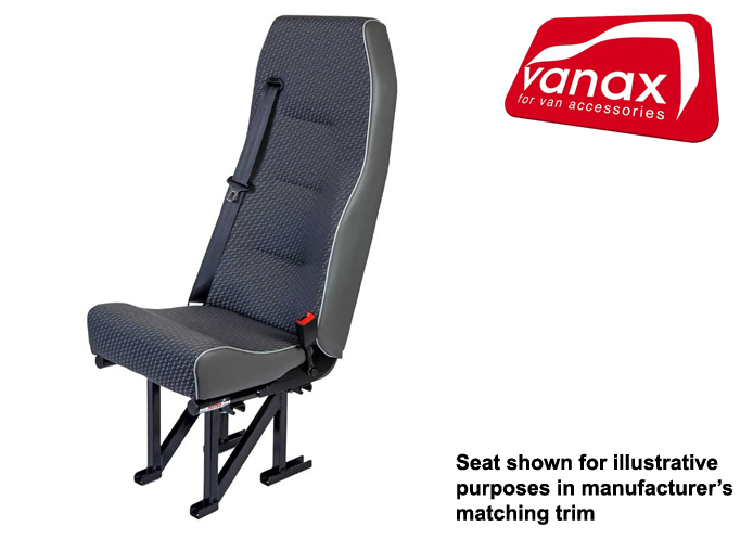 (image for) High back double with 3pt seat belt, M1/N1 Tested